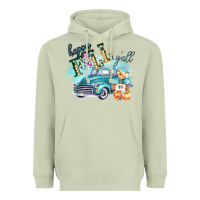 Matcha Happy Fall YALL Pumpkin Truck Shirt Heavyweight Hoodie - Bettercallsaul