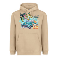 Happy Fall Yall Pumpkin Truck Shirt Heavyweight Hoodie | Teevron