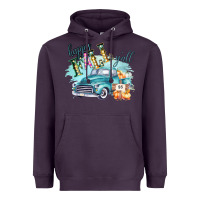 Plum Happy Fall YALL Pumpkin Truck Shirt Heavyweight Hoodie - Bettercallsaul