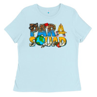 Baby Blue para squad Ladies Tee - texasbilliewilder