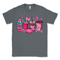 Charcoal Heather cancer coffee cups Classic Tee - NancyCooperArtShop