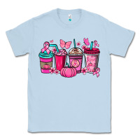 Dusty Blue cancer coffee cups Classic Tee - NancyCooperArtShop