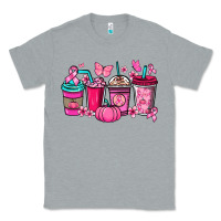 Heather Grey cancer coffee cups Classic Tee - NancyCooperArtShop