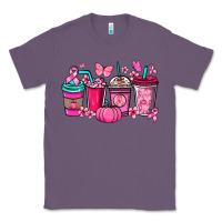 Lavender cancer coffee cups Classic Tee - NancyCooperArtShop