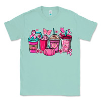 Seafoam cancer coffee cups Classic Tee - NancyCooperArtShop