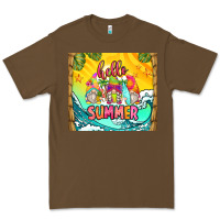 Cacao hello summer gnomes Premium Tee - Zillion Design Studio