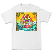 White hello summer gnomes Premium Tee - Zillion Design Studio