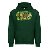 Forest Green Western lucky St. Patrick's Day Urban Hoodie - CowGirlArtShop