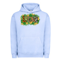 Pigment Grape Ice Western lucky St. Patrick's Day Urban Hoodie - CowGirlArtShop