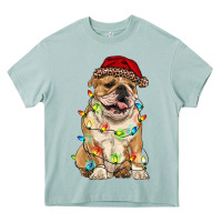 Arona christmas bulldog Heavy Core Tee - RanaPortraitStore