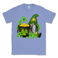 Colony Blue st patricks gnome and pot of gold Classic Tee - AdoDesignShop