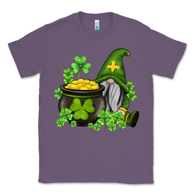 St Patricks Gnome And Pot Of Gold Classic Tee by AdoDesignShop | Teevron