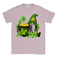 Lilac st patricks gnome and pot of gold Classic Tee - AdoDesignShop