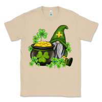Mushroom st patricks gnome and pot of gold Classic Tee - AdoDesignShop