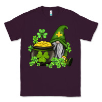Plum st patricks gnome and pot of gold Classic Tee - AdoDesignShop