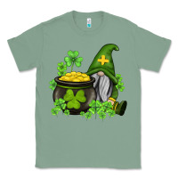 Sage st patricks gnome and pot of gold Classic Tee - AdoDesignShop