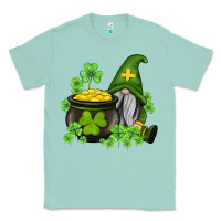 Seafoam st patricks gnome and pot of gold Classic Tee - AdoDesignShop