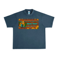 Midnight Navy preview custom cowboy boots sunflowers and cactus license plate Urban Heavy Tee - Artiststas