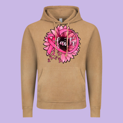 Sunflower Faith Vintage Hoodie Designed By Jahusdesignshop