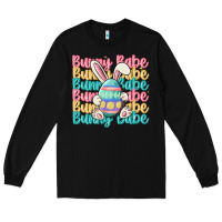 Black bunny babe Long Sleeve Tee - MaliasSmallBusiness
