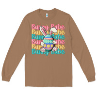 Toasted Coconut bunny babe Long Sleeve Tee - MaliasSmallBusiness