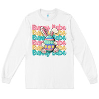 White bunny babe Long Sleeve Tee - MaliasSmallBusiness