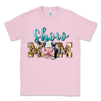 Bubblegum Pink Western Show Mom Holstein Classic Tee - LillyAllenDesigns