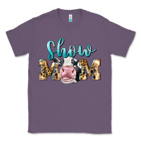 Lavender Western Show Mom Holstein Classic Tee - LillyAllenDesigns