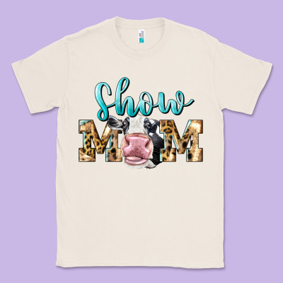 Western Show Mom Holstein Classic Tee Designed By Lillyallendesigns