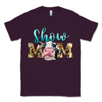 Plum Western Show Mom Holstein Classic Tee - LillyAllenDesigns