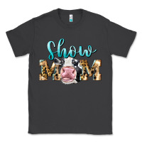 Smoke Western Show Mom Holstein Classic Tee - LillyAllenDesigns