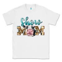 White Western Show Mom Holstein Classic Tee - LillyAllenDesigns