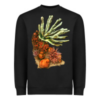 Black Coral Reef Heavyweight Sweatshirt - LillyAllenDesigns