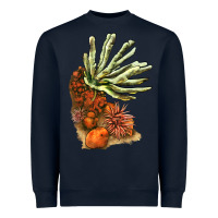 Navy Coral Reef Heavyweight Sweatshirt - LillyAllenDesigns