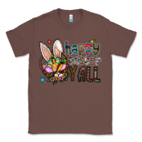 Chestnut Happy Easter Y'all Classic Tee - CowhideDigitalArt