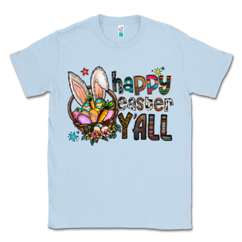 Happy Easter Y'all Classic Tee by CowhideDigitalArt | Teevron