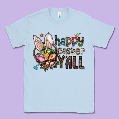 Happy Easter Y'all Classic Tee Designed By Cowhidedigitalart