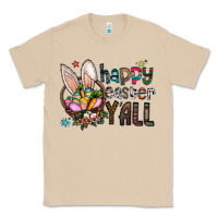 Mushroom Happy Easter Y'all Classic Tee - CowhideDigitalArt