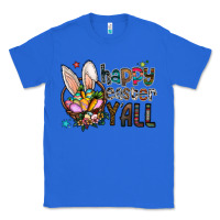 True Royal Happy Easter Y'all Classic Tee - CowhideDigitalArt