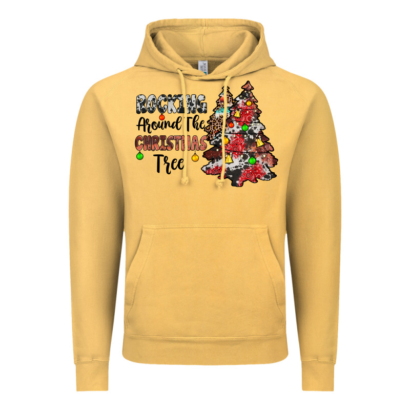 Rocking Around The Christmas Tree Vintage Hoodie by JahusDesignShop | Teevron