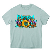 Arona blessed mom sunflower Heavy Core Tee - Zillion Design Studio