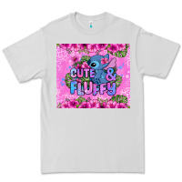 Dove Grey cute and fluffy stitch Premium Tee - Zillion Design Studio