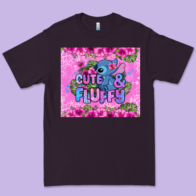 Cute And Fluffy Stitch Premium Tee Designed By Zillion Design Studio
