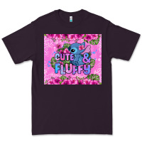 Plum cute and fluffy stitch Premium Tee - Zillion Design Studio