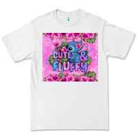 White cute and fluffy stitch Premium Tee - Zillion Design Studio