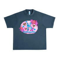 Midnight Navy back to school flowers kindergarten 3200x2400 Urban Heavy Tee - AdoDesignShop