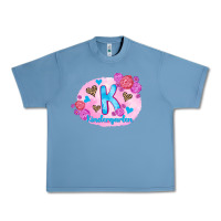 Pebble Blue back to school flowers kindergarten 3200x2400 Urban Heavy Tee - AdoDesignShop