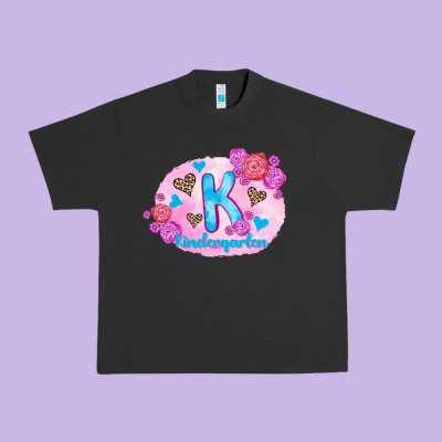 Back To School Flowers Kindergarten 3200x2400 Urban Heavy Tee Designed By Adodesignshop