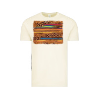 Leopard Serape Background Vintage Tee | Teevron