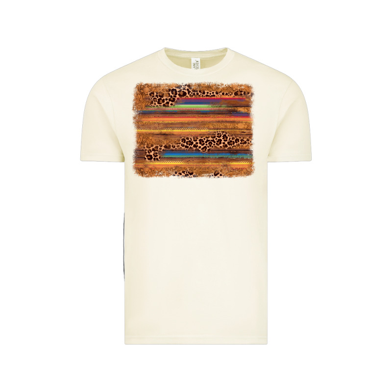 Leopard Serape Background Vintage Tee by AdoDesignShop | Teevron